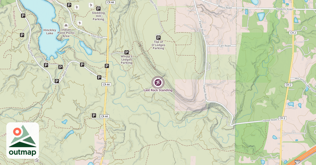 Map of Last Rock Standing