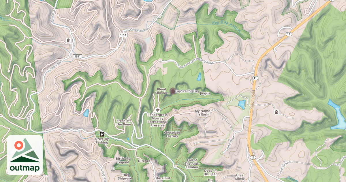 Map of Capture the Flag