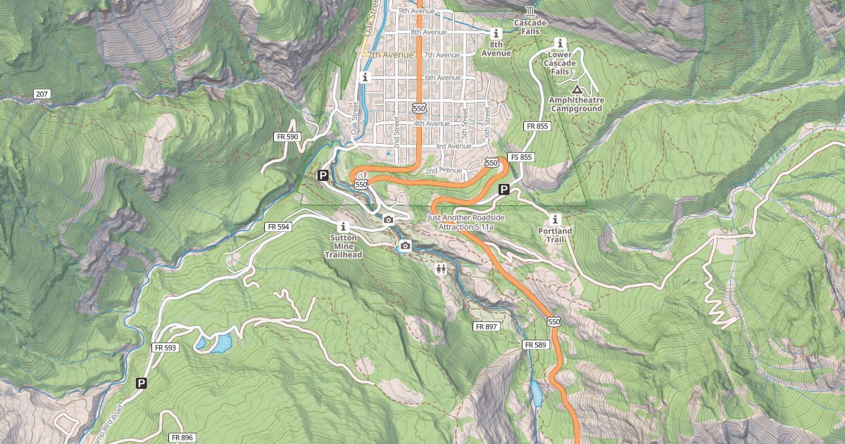 Map preview of Just Another Roadside Attraction