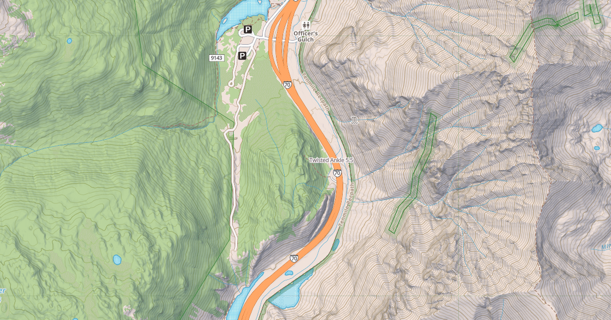 Map preview of Twisted Ankle