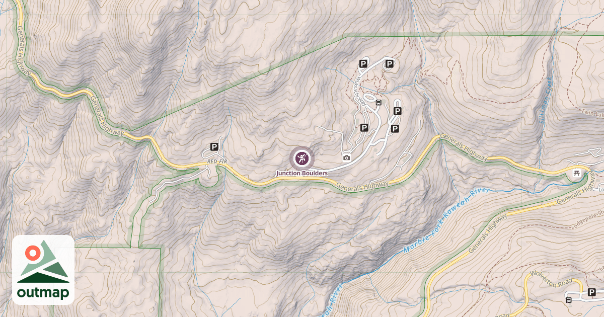 Map of Junction Boulders