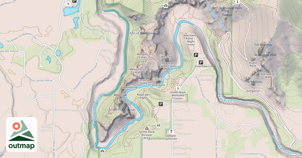 Map of Feel the Chi