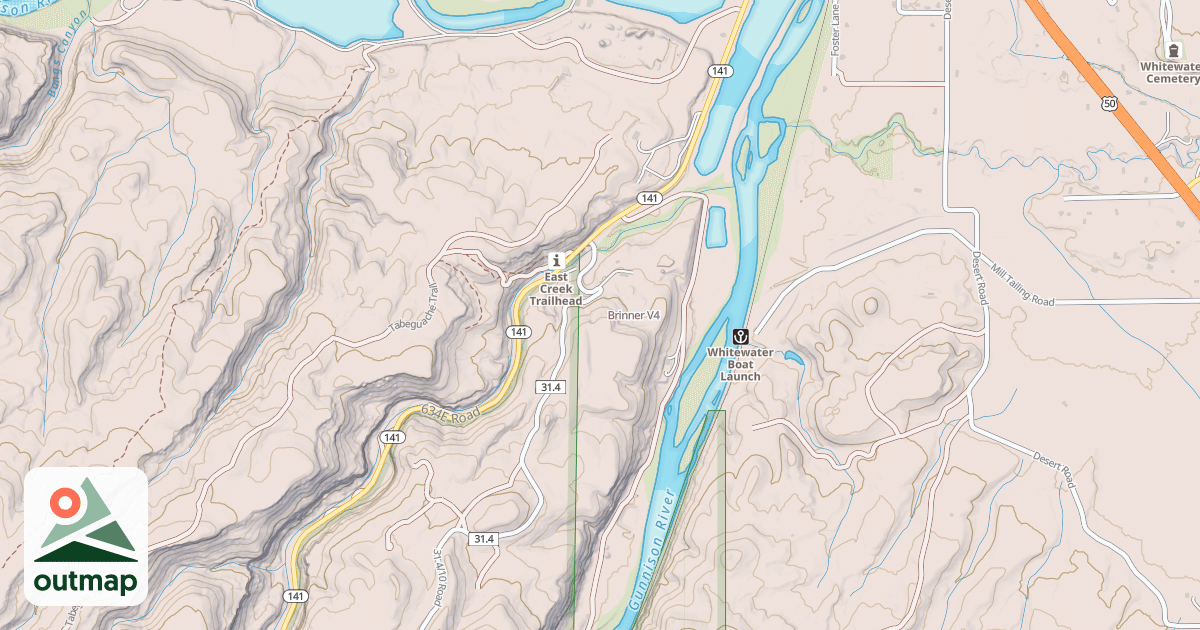 Map of Brinner