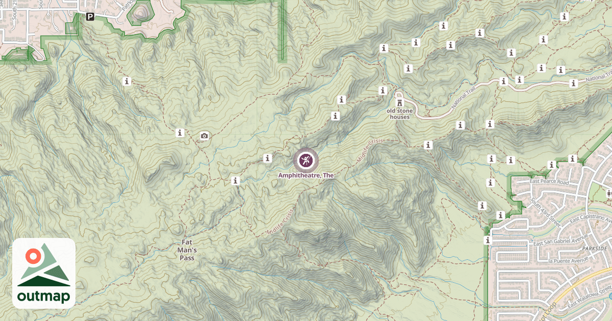 Map of Amphitheatre, The