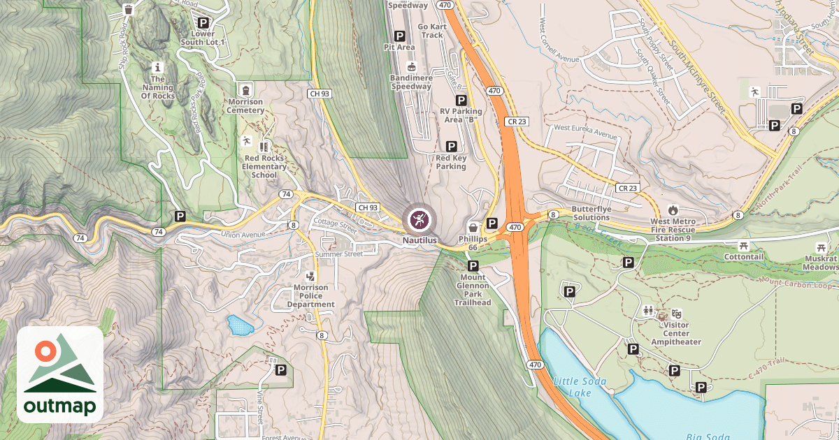 Map of Nautilus