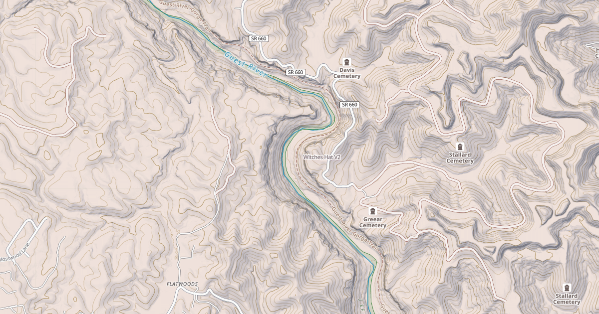 Map preview of Witches Hat