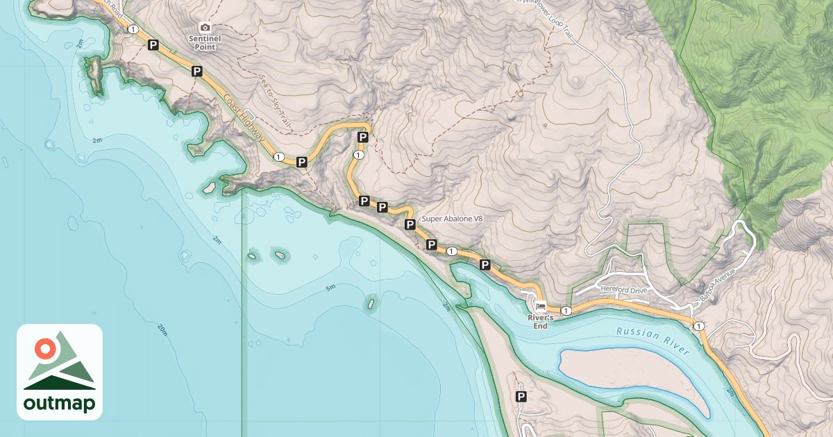 Map of Super Abalone