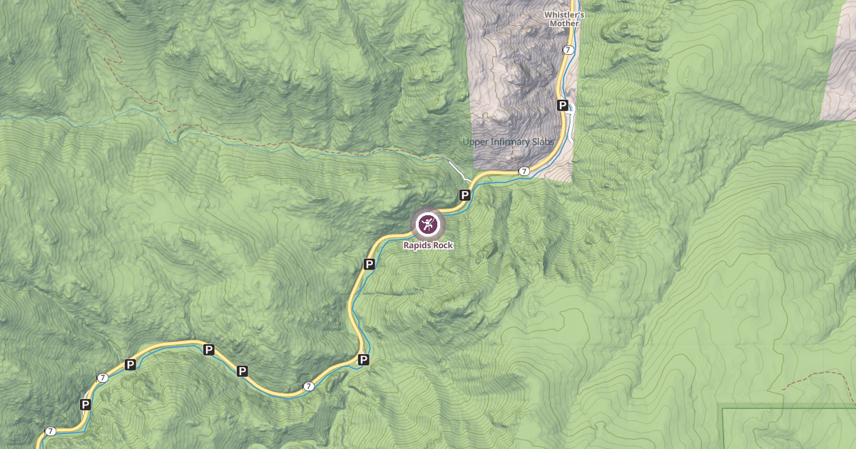 Map preview of Rapids Rock