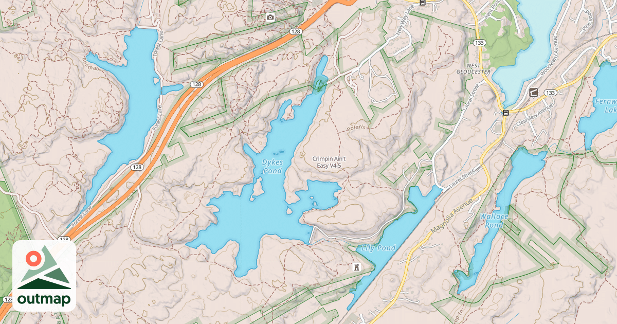 Map of Crimpin Ain't Easy