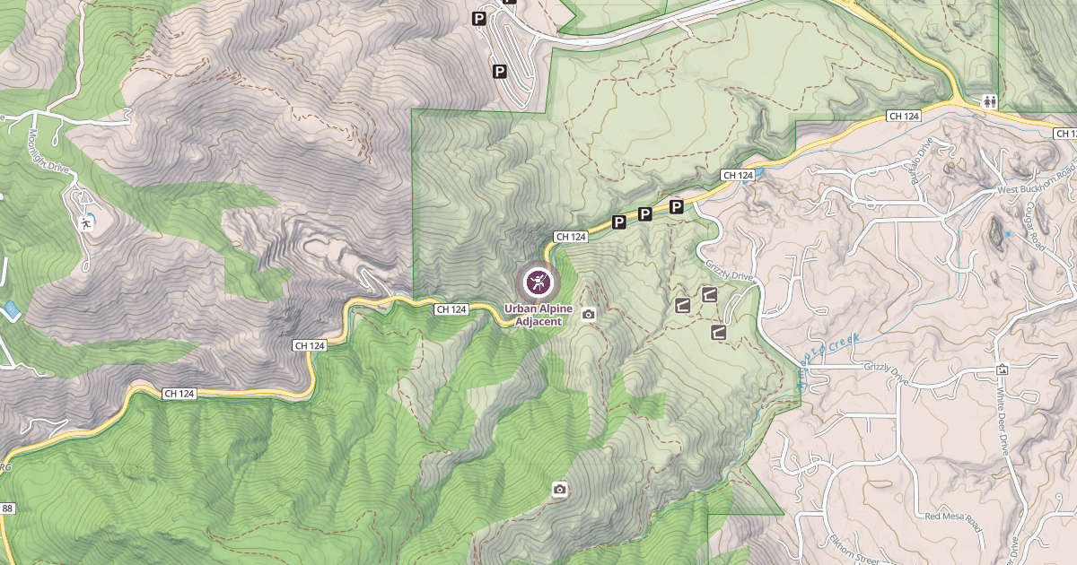 Map preview of Urban Alpine Adjacent