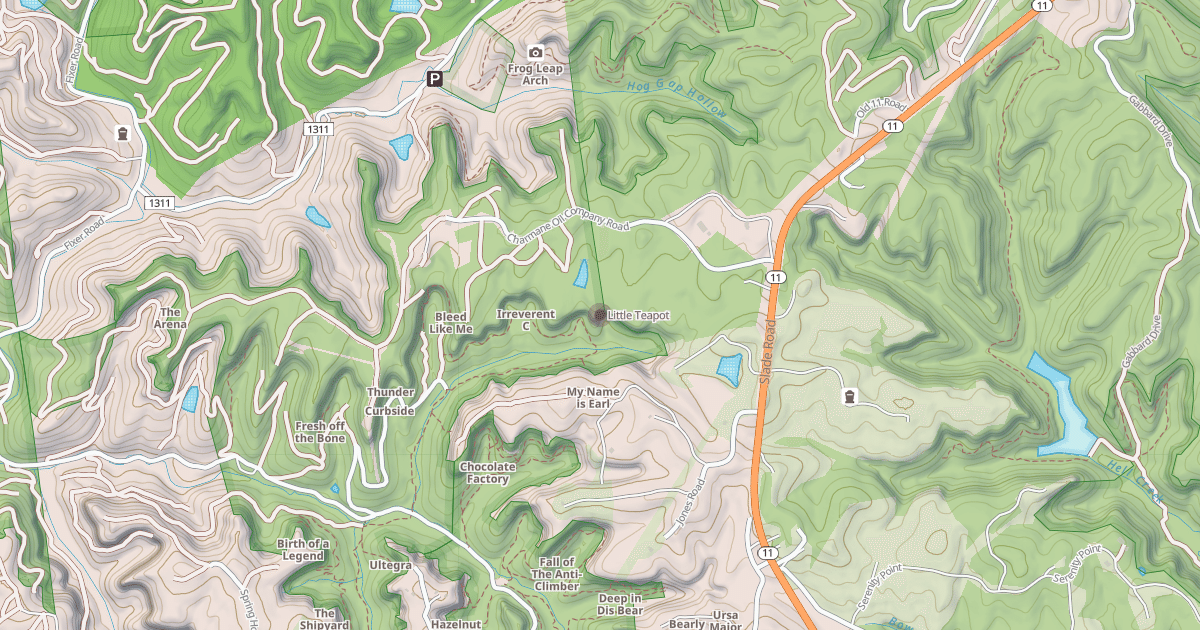Map preview of Little Teapot