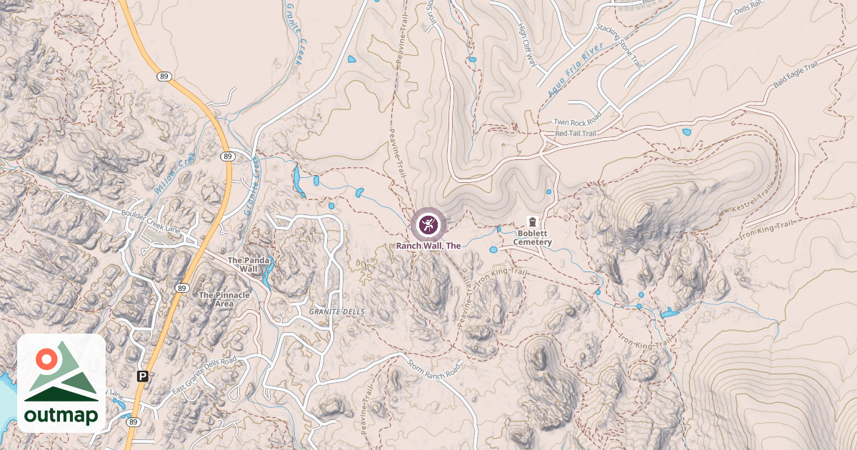 Map of Ranch Wall, The