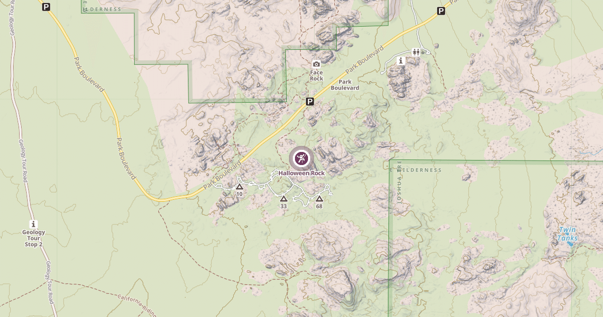 Map preview of Halloween Rock