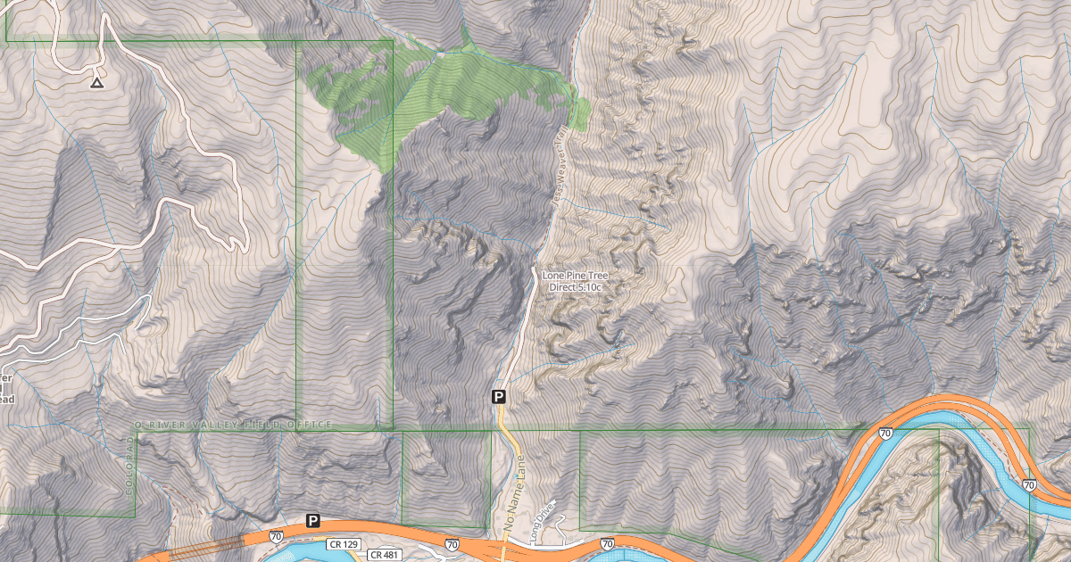 Map preview of Lone Pine Tree Direct