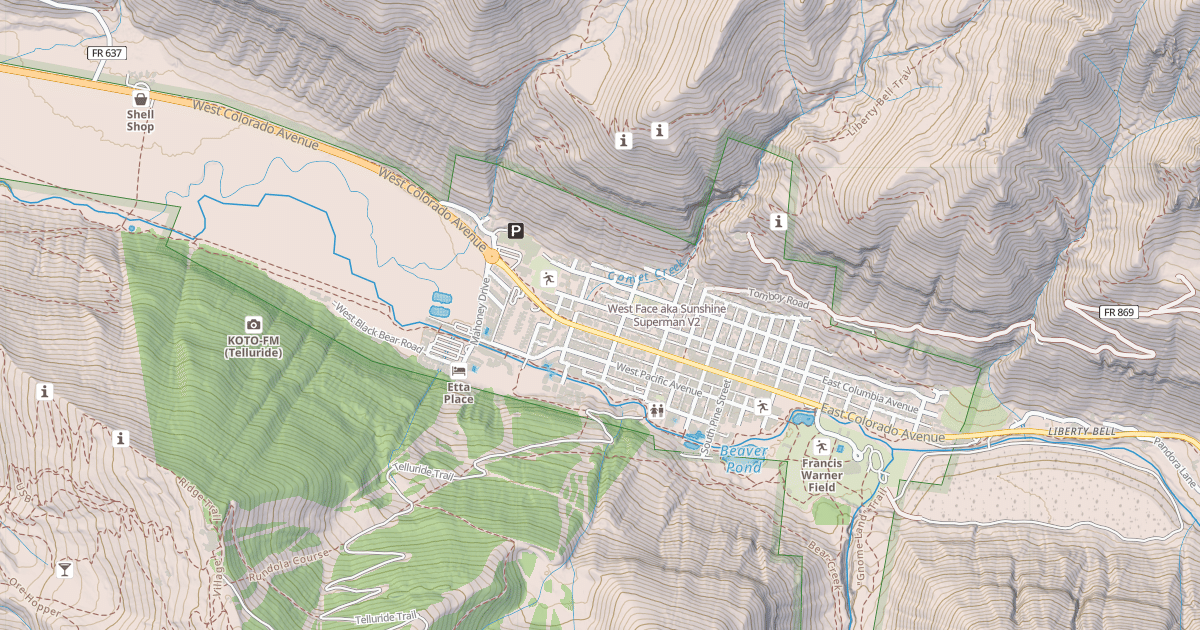 Map preview of West Face aka Sunshine Superman