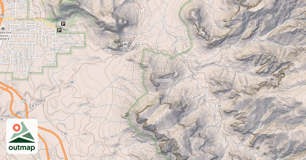 Map of Big Booty