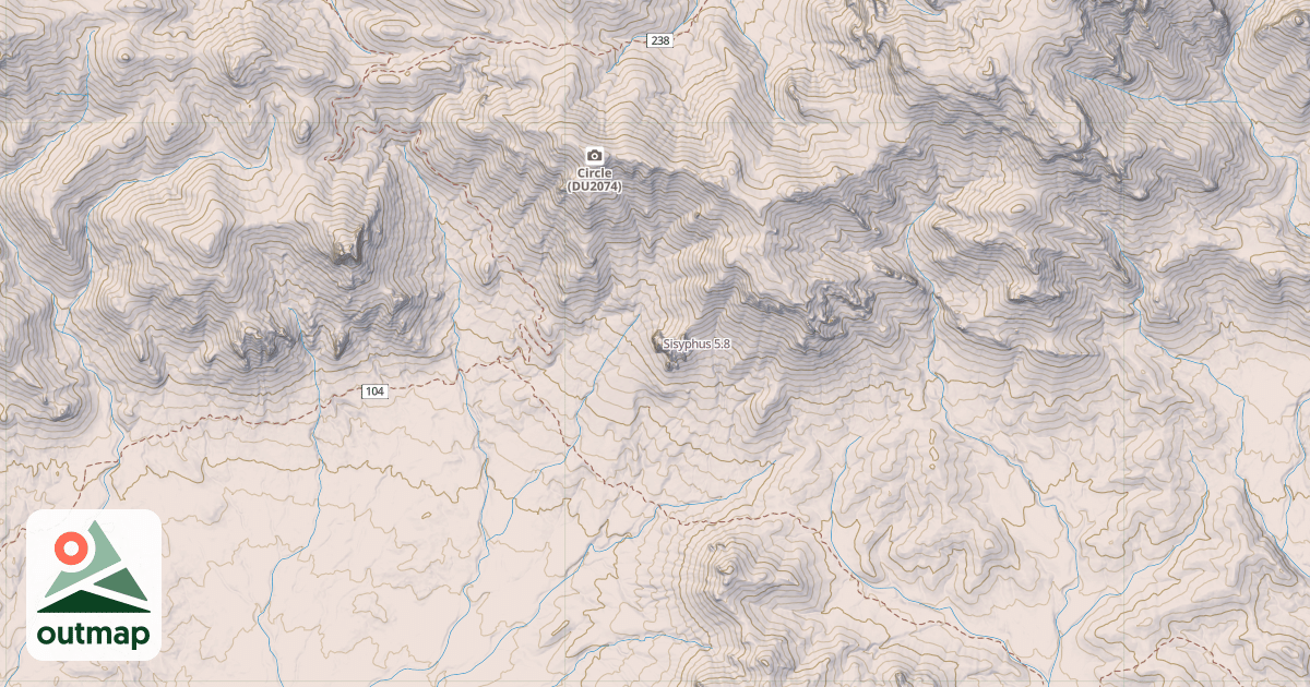 Map of Sisyphus