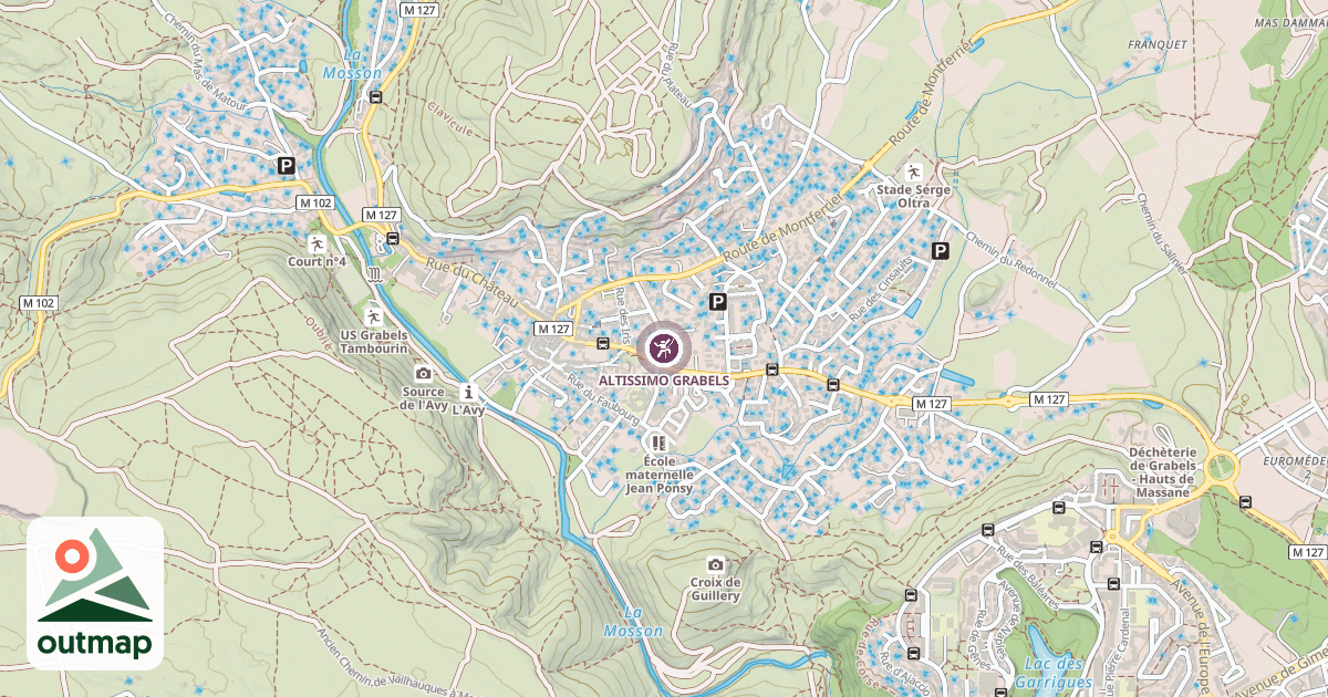 Map of ALTISSIMO GRABELS