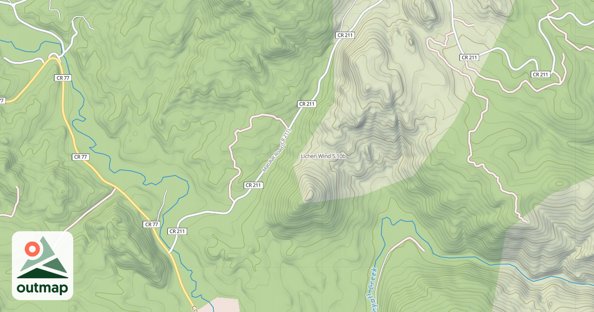 Map of Lichen Wind