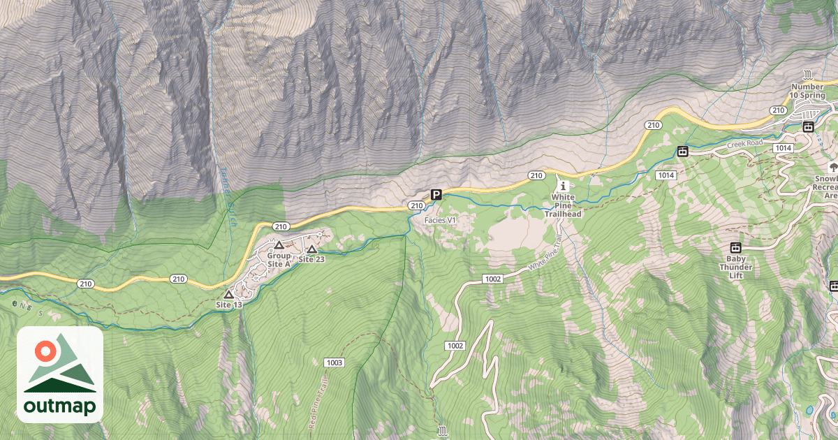 Map of Facies