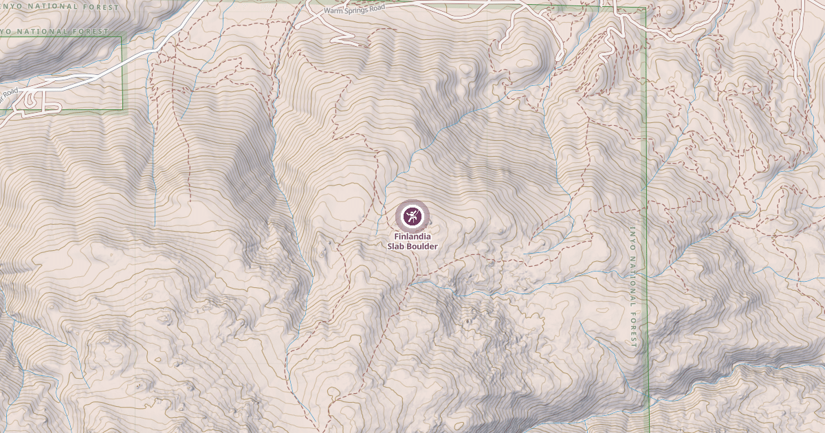 Map preview of Finlandia Slab Boulder