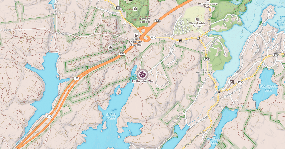 Map preview of Pit Boulder, The