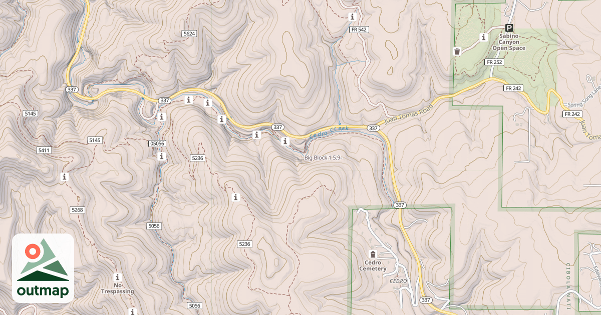 Map of Big Block 1