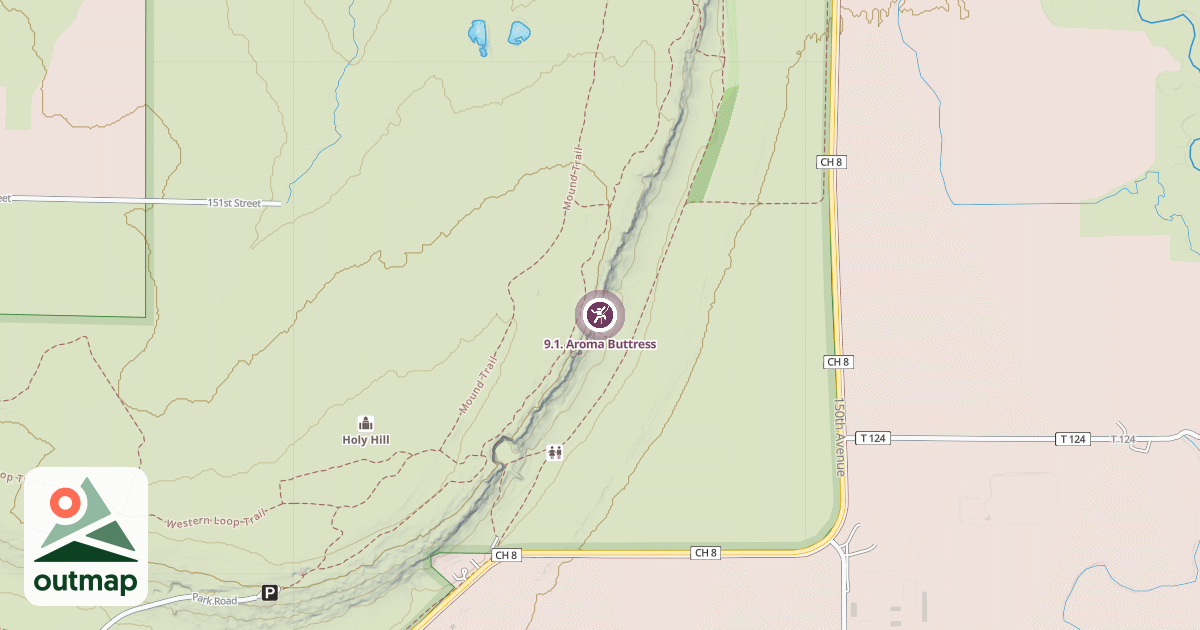 Map of 9.1. Aroma Buttress