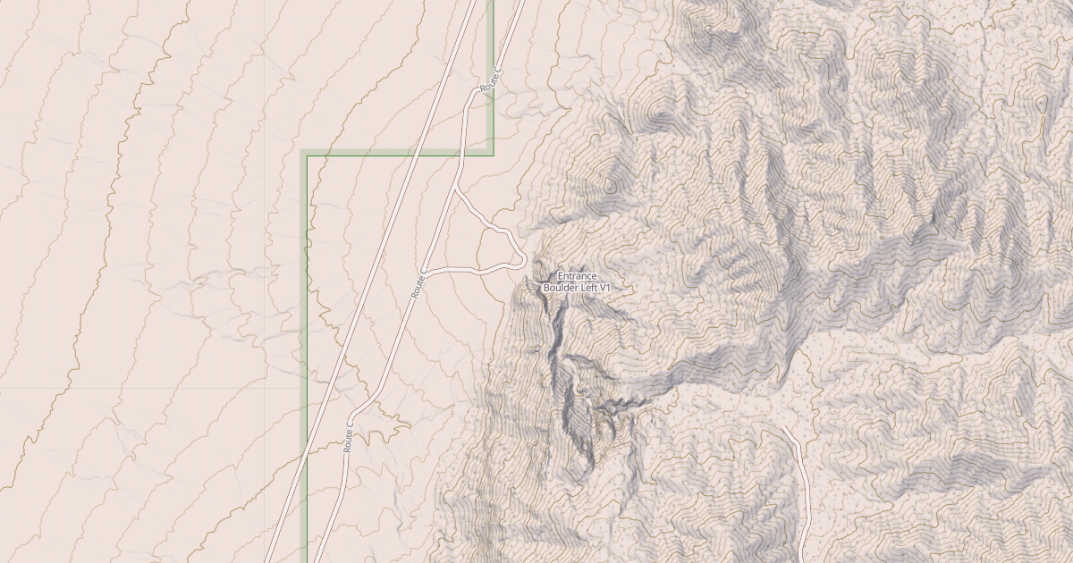 Map preview of Entrance Boulder Left