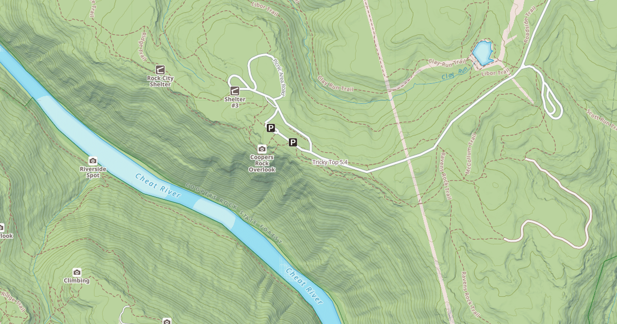 Map preview of Tricky Top