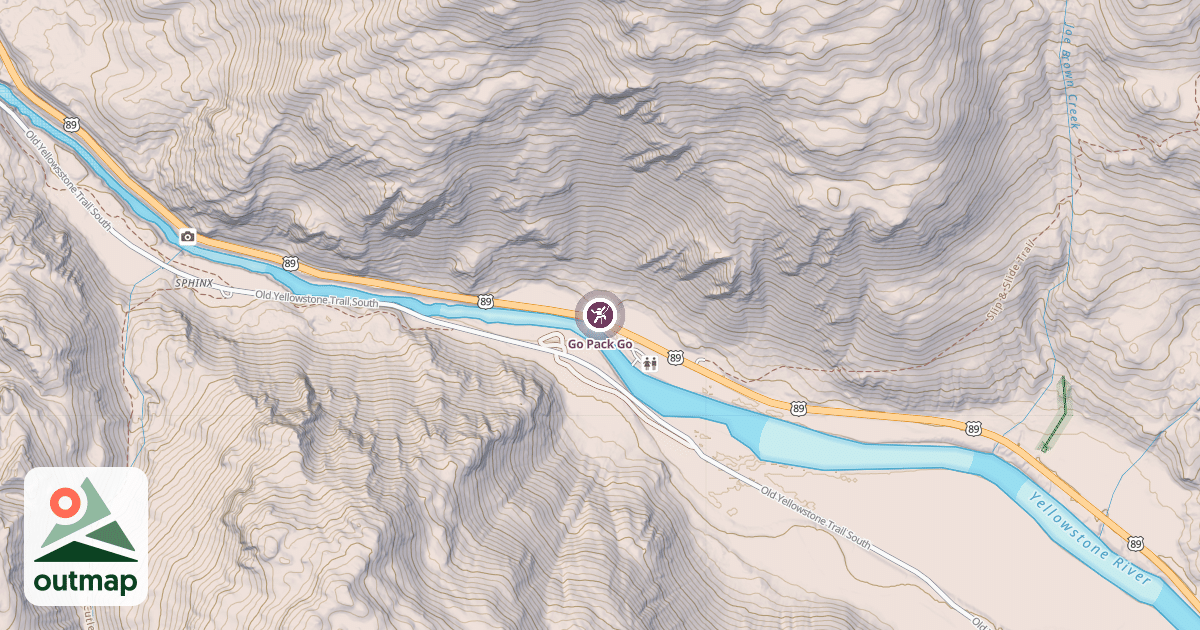 Map of Go Pack Go