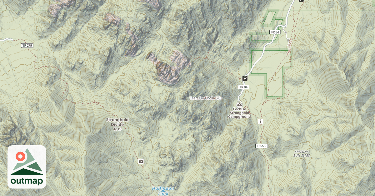Map of Tears For Cholla