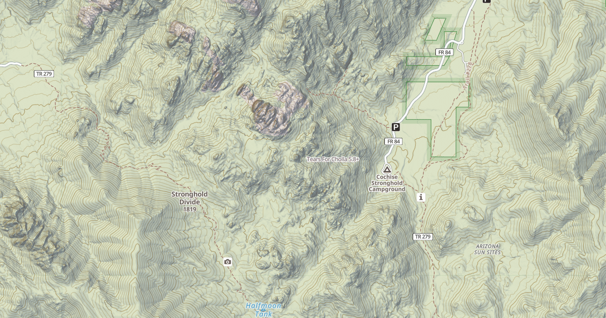 Map preview of Tears For Cholla