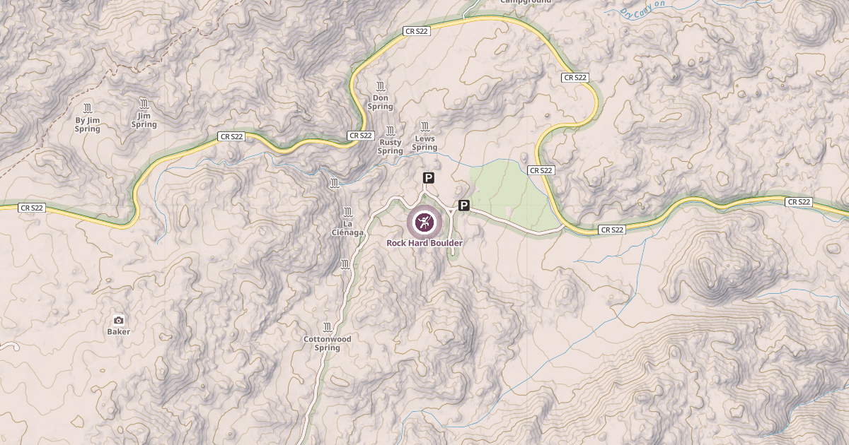 Map preview of Rock Hard Boulder