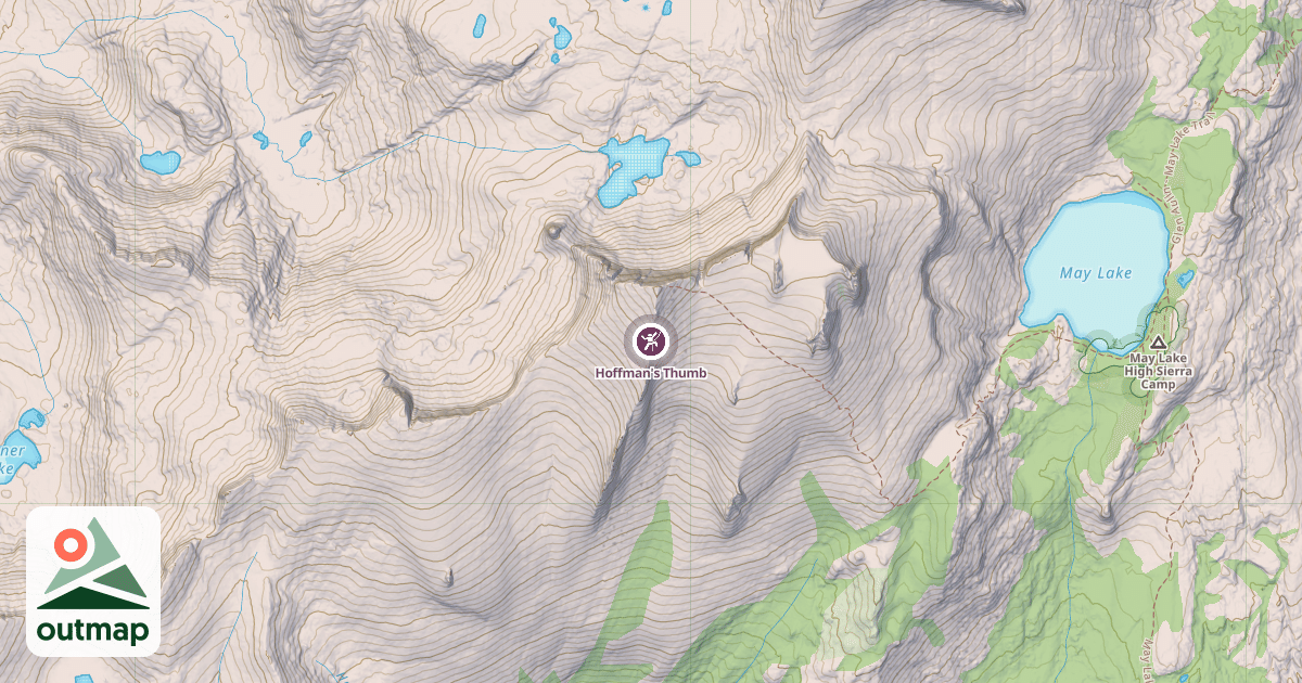Map of Hoffman's Thumb