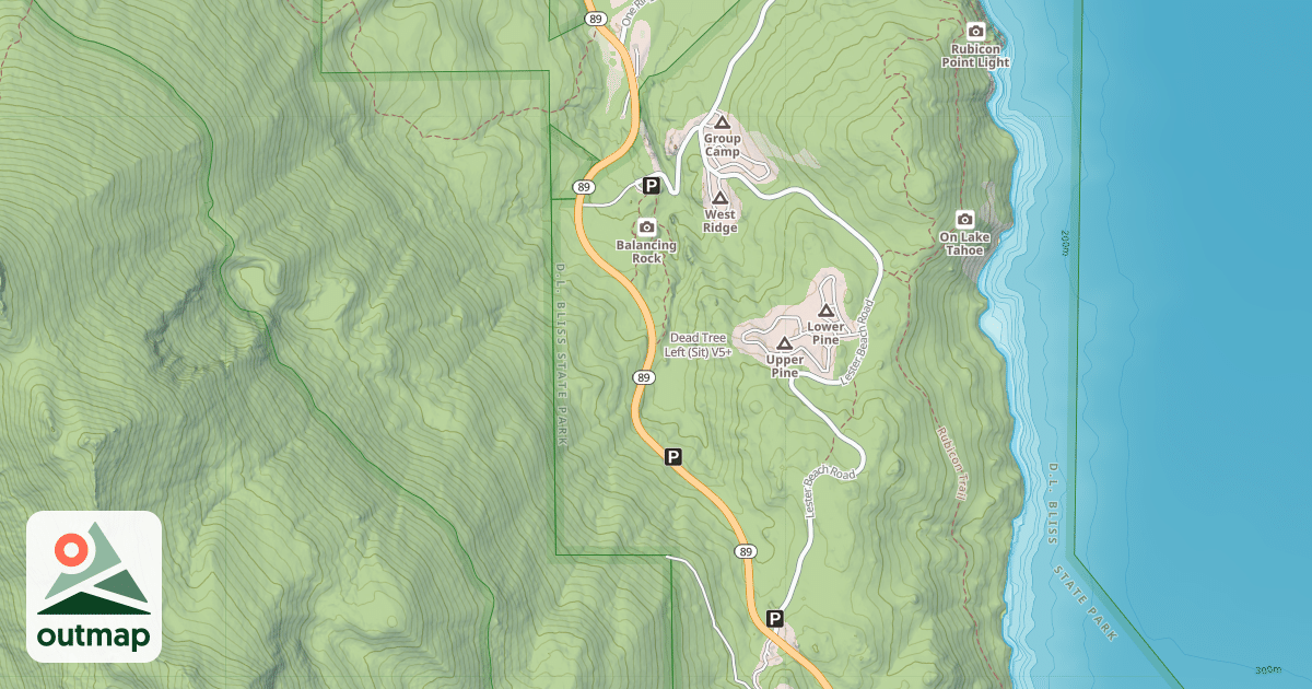 Map of Dead Tree Left (Sit)