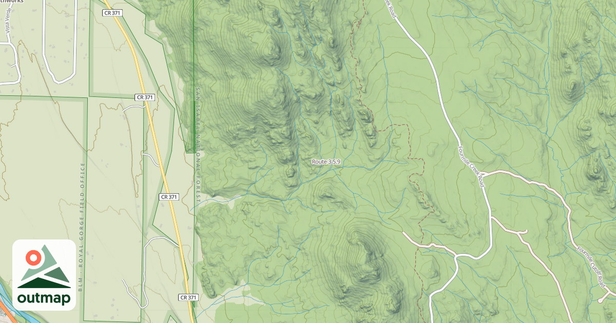 Map of Route 3