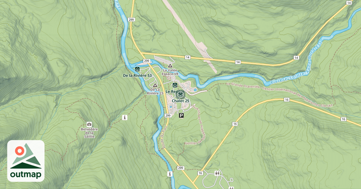 Map of Chalet 25