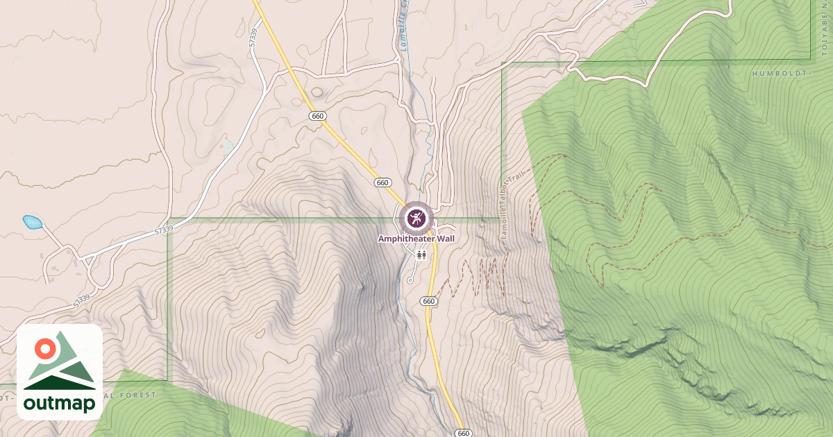 Map of Amphitheater Wall