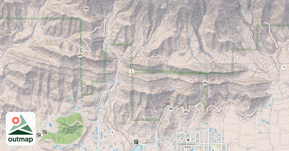 Map of A Dark Place