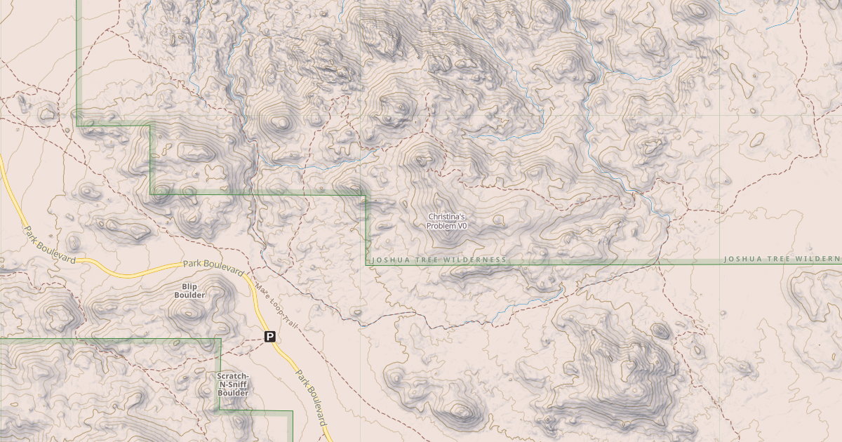 Map preview of Christina's Problem