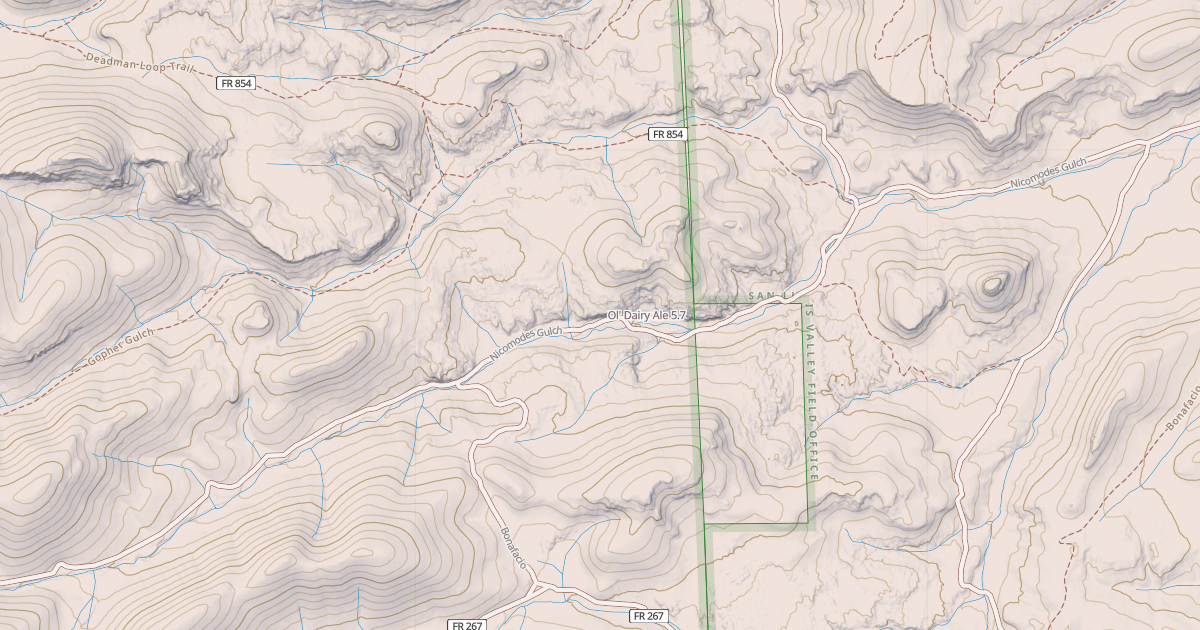 Map preview of Ol' Dairy Ale