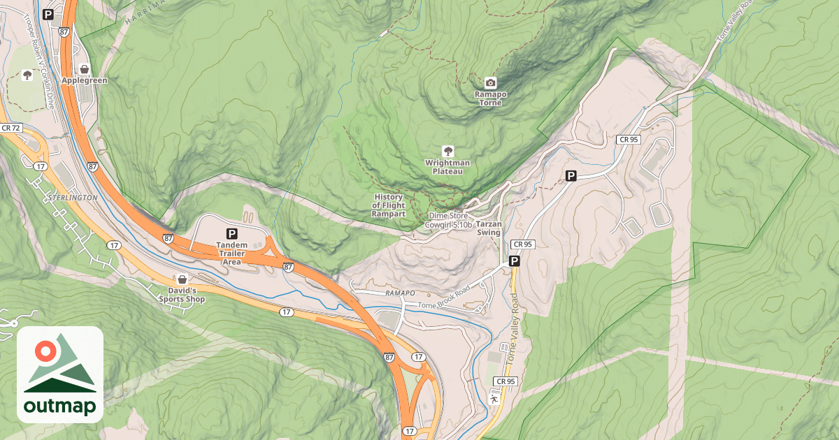 Map of Dime Store Cowgirl