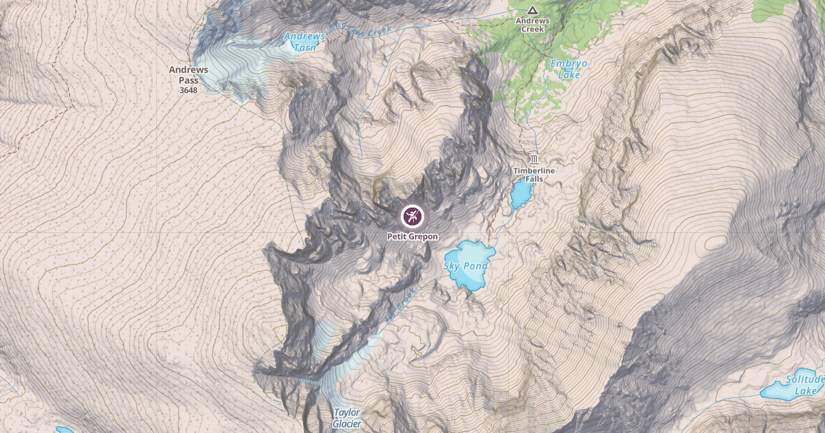 Map preview of Petit Grepon