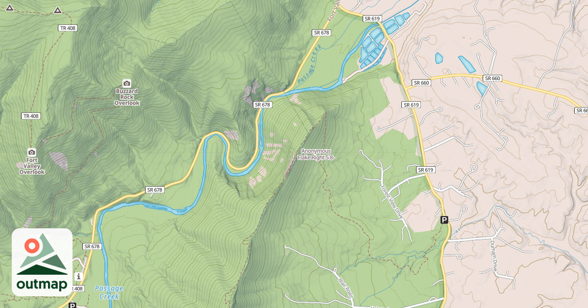Map of Anonymous Flake Right
