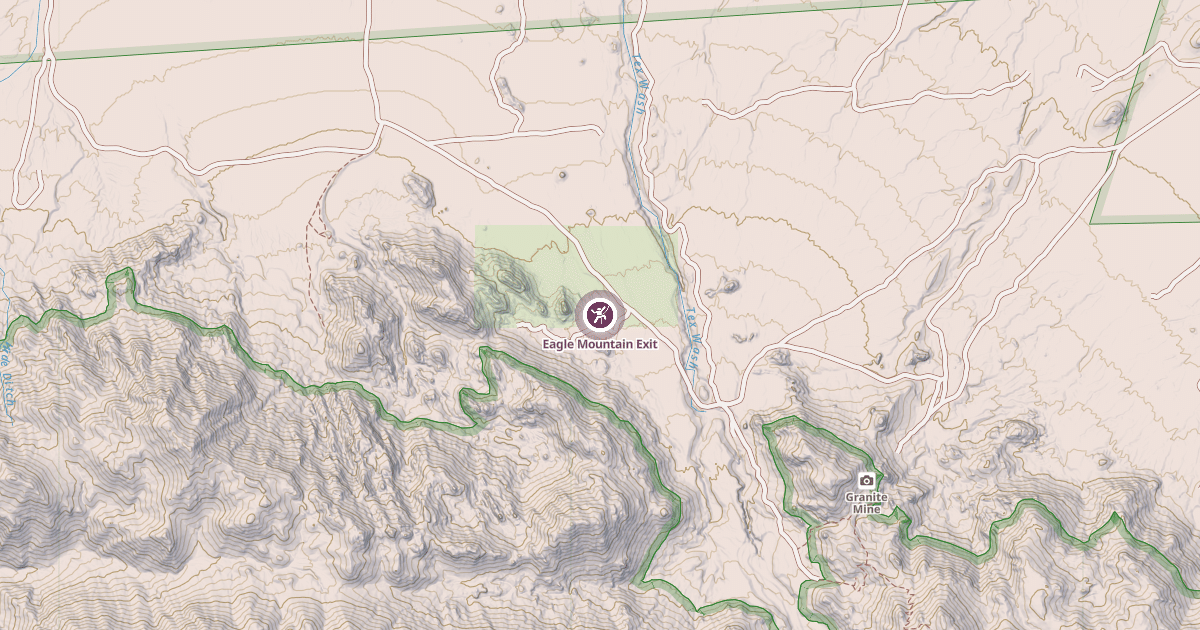Map preview of Eagle Mountain Exit