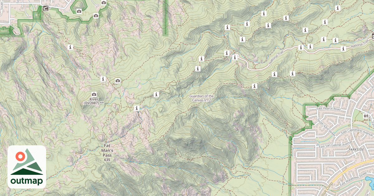 Map of Guardian of the Canvas