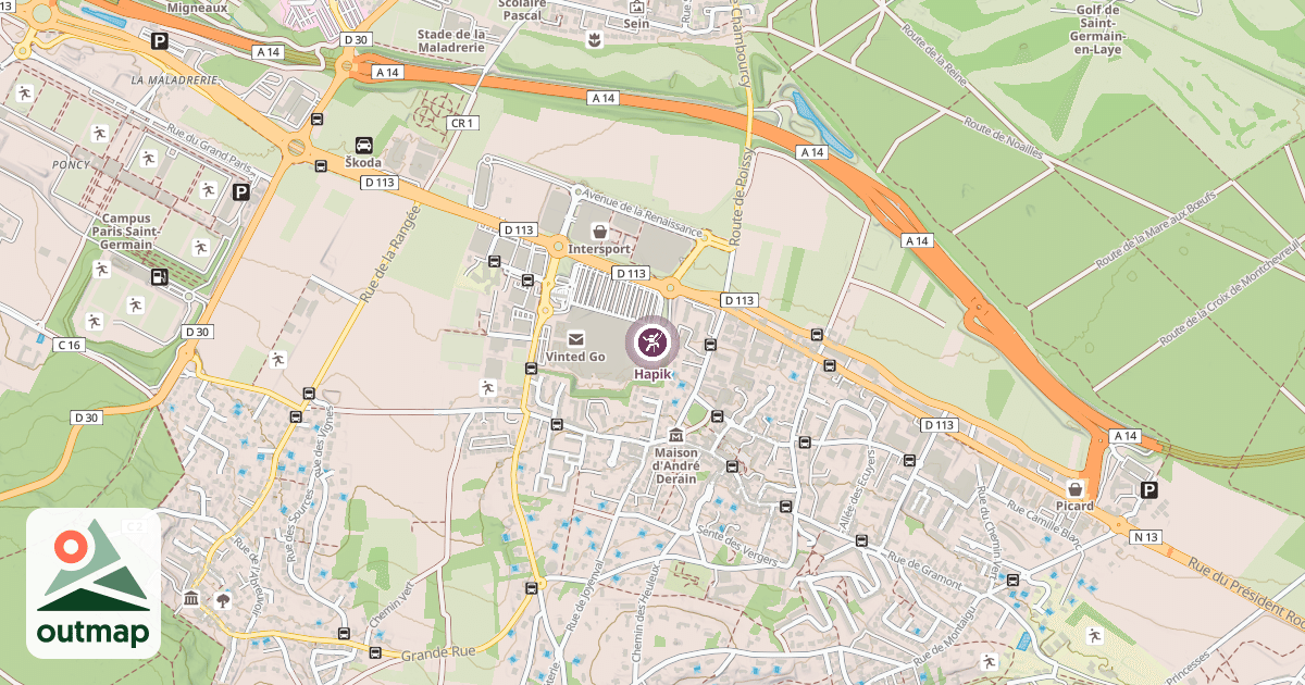 Map of Hapik