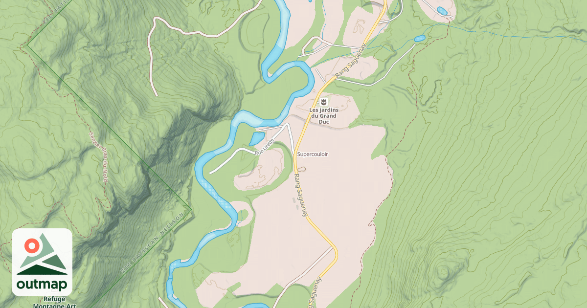 Map of Supercouloir