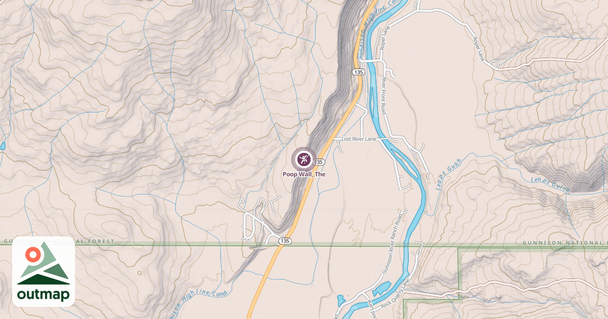 Map of Poop Wall, The